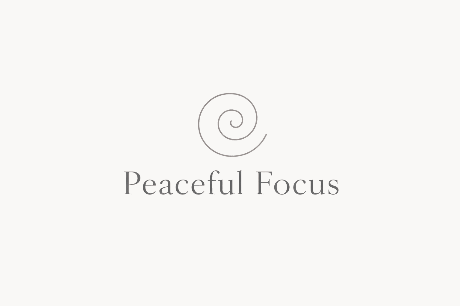 Peaceful Focus logo