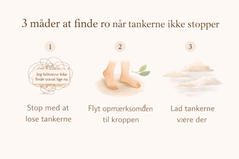 Når tankerne aldrig står stille